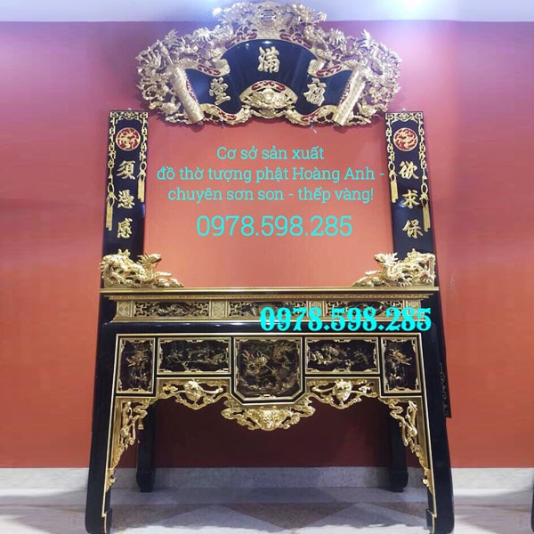 Bộ đồ thờ gia tiên đẹp