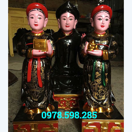 Tượng cô đôi khăn mỏ quạ áo tứ thân