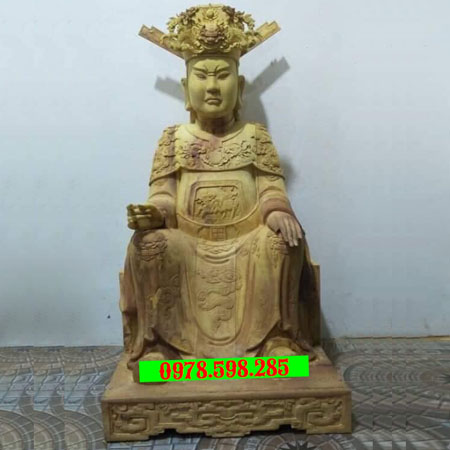 Tượng Đức Chúa ông mộc - gỗ mít