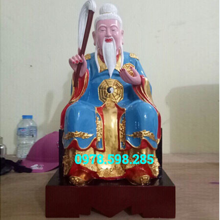 Tượng ông thổ địa - gỗ mít - sơn son