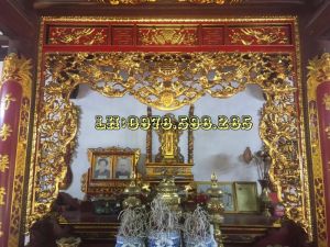 cửa võng gỗ dổi