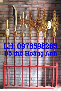 Mẫu chấp kích gỗ dổi sơn son thếp vàng đẹp nhất