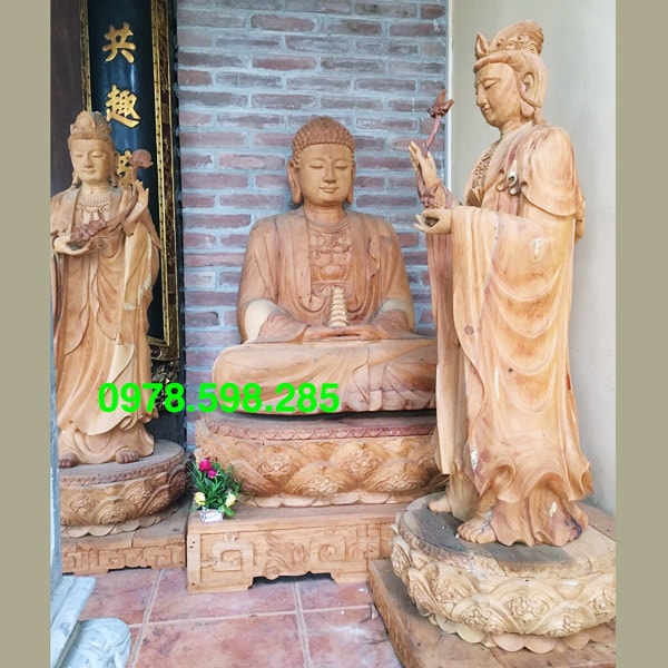 Tượng tây phương tam thánh
