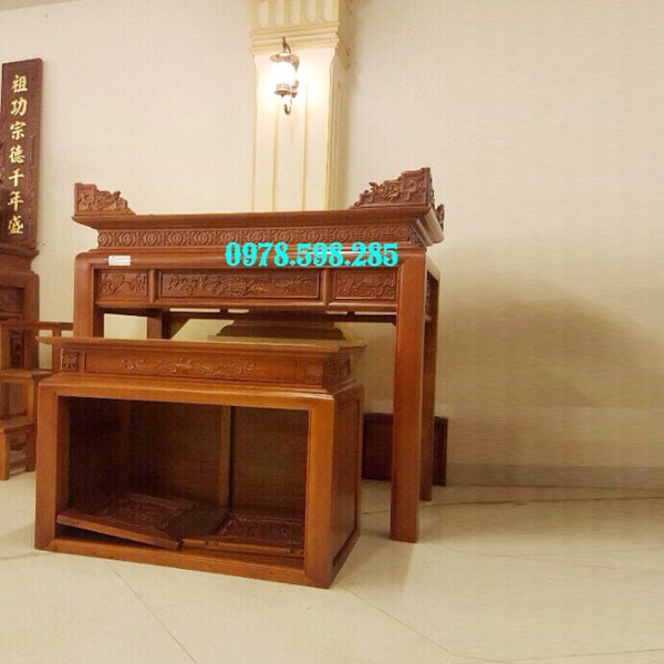 Bàn thờ chung cư mẫu 01
